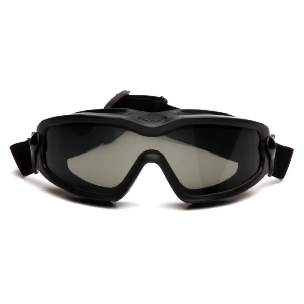 Окуляри захисні з ущільнювачем Pyramex V2G-XP + RX (gray) Anti-Fog, cірі з діоптрійною вставкою в комплекті