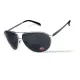 Окуляри біфокальні (захисні) Global Vision Aviator Bifocal (+2.0) (gray), чорні біфокальні лінзи в металевій оправі