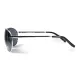 Окуляри біфокальні (захисні) Global Vision Aviator Bifocal (+2.0) (gray), чорні біфокальні лінзи в металевій оправі