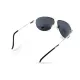 Окуляри біфокальні (захисні) Global Vision Aviator Bifocal (+2.0) (gray), чорні біфокальні лінзи в металевій оправі