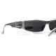 Окуляри захисні Global Vision Bad-Ass-2 Silver (gray), сірі в сріблястій металевій оправі