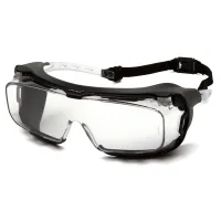 Окуляри захисні з ущільнювачем Pyramex Cappture-Plus (clear) Super Anti-Fog H2MAX, прозорі