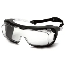 Очки защитные с уплотнителем Pyramex Cappture-Plus (clear) Super Anti-Fog H2MAX, прозрачные
