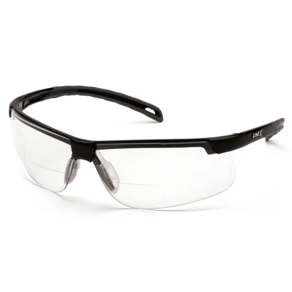 Біфокальні захисні окуляри Pyramex Ever-Lite Bifocal (clear +1.5) Super Anti-Fog H2MAX, біфокальні прозорі з діоптріями