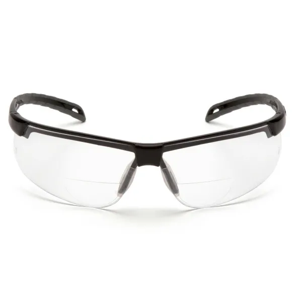 Біфокальні захисні окуляри Pyramex Ever-Lite Bifocal (clear +1.5) Super Anti-Fog H2MAX, біфокальні прозорі з діоптріями