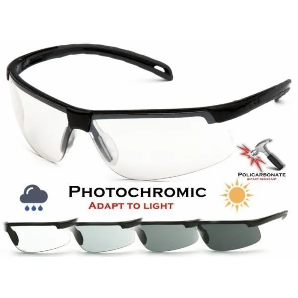 Окуляри фотохромні (захисні) Pyramex Ever-Lite Photochromic (clear) фотохромні прозорі