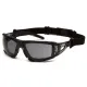 Окуляри захисні з ущільнювачем Pyramex Fyxate (gray) Super Anti-Fog H2MAX, сірі