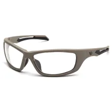 Очки защитные открытые Venture Gear Tactical Howitzer Tan (clear) Anti-Fog, прозрачные в песочной оправе