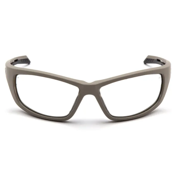 Окуляри захисні Venture Gear Tactical Howitzer Tan (clear) Anti-Fog, прозорі в пісочній оправі