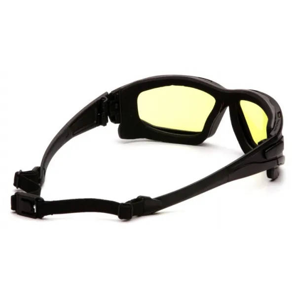 Окуляри захисні з ущільнювачем Pyramex i-Force XL (amber) Anti-Fog, жовті