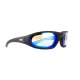 Окуляри фотохромні (захисні) Global Vision KickBack Photochromic (G-Tech™ blue) Anti Fog, фотохромні дзеркальні сині