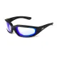 Окуляри фотохромні (захисні) Global Vision KickBack Photochromic (G-Tech™ blue) Anti Fog, фотохромні дзеркальні сині