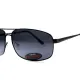 Окуляри поляризаційні BluWater Navigator-2 Polarized (gray), чорні в металевій оправі