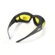 Окуляри захисні з ущільнювачем Global Vision Outfitter (yellow) Anti-Fog, жовті