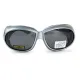 Очки защитные с уплотнителем Global Vision Outfitter Metallic (gray) Anti-Fog, серые