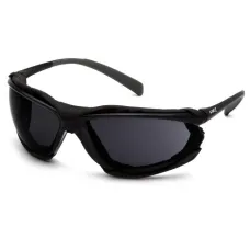 Очки защитные с уплотнителем Pyramex Proximity (dark gray) Anti-Fog, чёрные кат.4