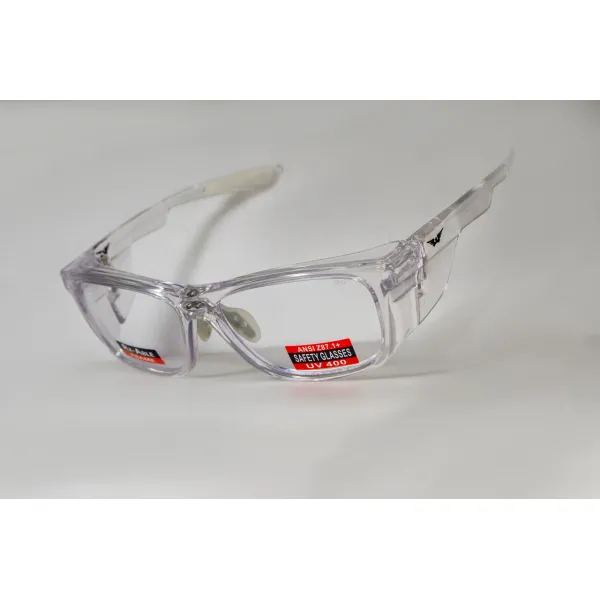 Окуляри під діоптрії Global Vision RX-T Crystal (rx-able) (clear), прозорі в прозорій оправі