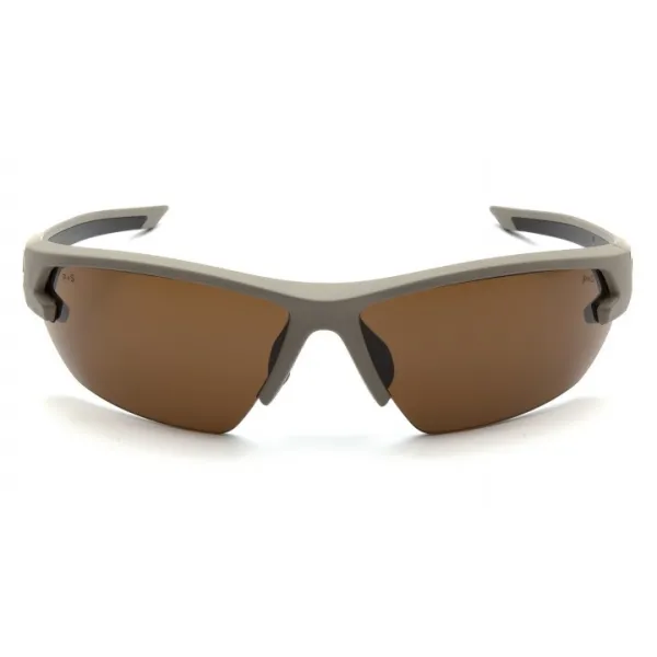 Очки защитные открытые Venture Gear Tactical Semtex Tan (Anti-Fog) (bronze) коричневые