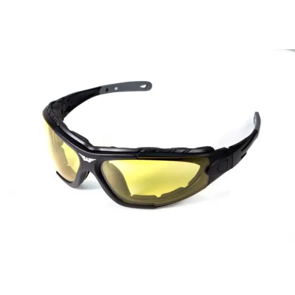 Окуляри фотохромні (захисні) Global Vision Shorty Photochromic (yellow) Anti-Fog, фотохромні жовті
