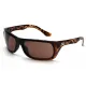 Очки защитные открытые Venture Gear Vallejo Tortoise (bronze) Аnti-Fog, коричневые