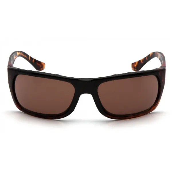 Очки защитные открытые Venture Gear Vallejo Tortoise (bronze) Аnti-Fog, коричневые