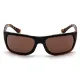 Очки защитные открытые Venture Gear Vallejo Tortoise (bronze) Аnti-Fog, коричневые