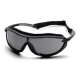 Очки защитные с уплотнителем Pyramex XS3 Plus (Anti-Fog) (gray) серые