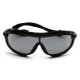 Очки защитные с уплотнителем Pyramex XS3 Plus (Anti-Fog) (gray) серые