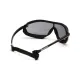 Очки защитные с уплотнителем Pyramex XS3 Plus (Anti-Fog) (gray) серые