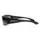 Окуляри біфокальні поляризаційні (захисні) BluWater Winkelman-2 polarized (+2.0 bifocal), (gray) чорні
