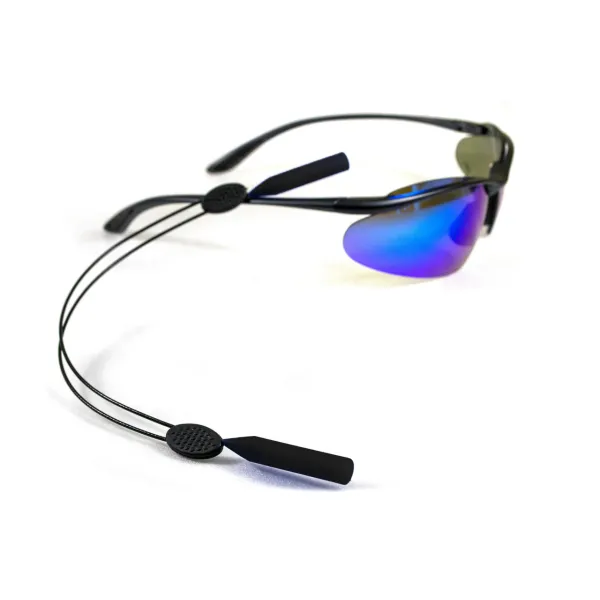 Ремешок для очков Retainer (black), регулируется по длине, чёрный