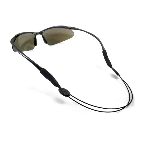 Ремешок для очков Retainer (black), регулируется по длине, чёрный