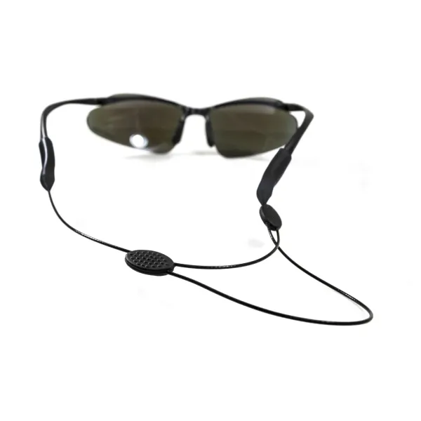 Ремешок для очков Retainer (black), регулируется по длине, чёрный