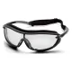 Окуляри захисні з ущільнювачем Pyramex XS3 Plus (clear) Anti-Fog, прозорі