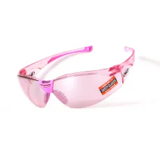 Очки защитные открытые Global Vision Cruisin (pink), розовые