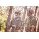 Окуляри захисні з ущільнювачем Global Vision Ballistech-1+RX (smoke) Anti-Fog, сірі окуляри з діоптрійною вставкою в комплекті