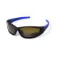 Окуляри поляризаційні BluWater Daytona-4 Polarized (brown) коричневі з синіми дужками