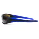 Окуляри поляризаційні BluWater Daytona-4 Polarized (brown) коричневі з синіми дужками