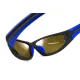Окуляри поляризаційні BluWater Daytona-4 Polarized (brown) коричневі з синіми дужками