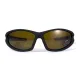 Окуляри поляризаційні BluWater Daytona-4 Polarized (brown) коричневі з синіми дужками