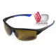 Окуляри поляризаційні BluWater Daytona-1 Polarized (brown), гідрофобні коричневі лінзи (Repelon™)