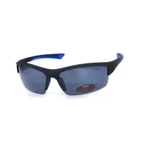 Очки поляризационные BluWater Daytona-1 Polarized (gray), серые гидрофобные линзы (Repelon™)