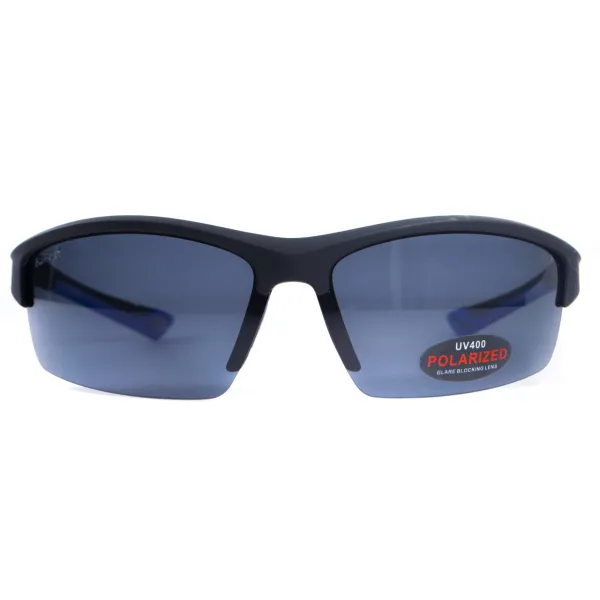 Окуляри поляризаційні BluWater Daytona-1 Polarized (gray), сірі гідрофобні лінзи (Repelon™)