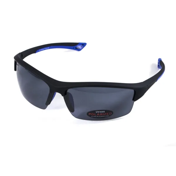 Окуляри поляризаційні BluWater Daytona-1 Polarized (gray), сірі гідрофобні лінзи (Repelon™)