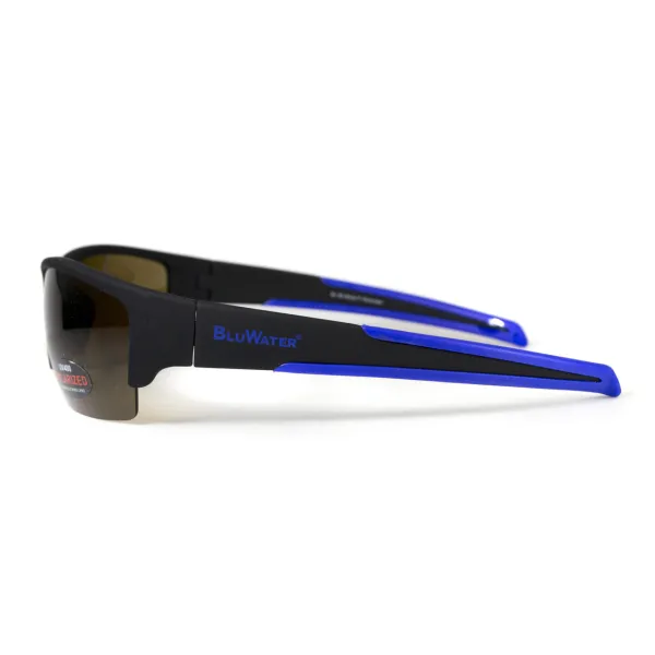 Окуляри поляризаційні BluWater Daytona-2 Polarized (brown), гідрофобні коричневі лінзи (Repelon™)
