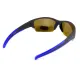 Окуляри поляризаційні BluWater Daytona-2 Polarized (brown), гідрофобні коричневі лінзи (Repelon™)