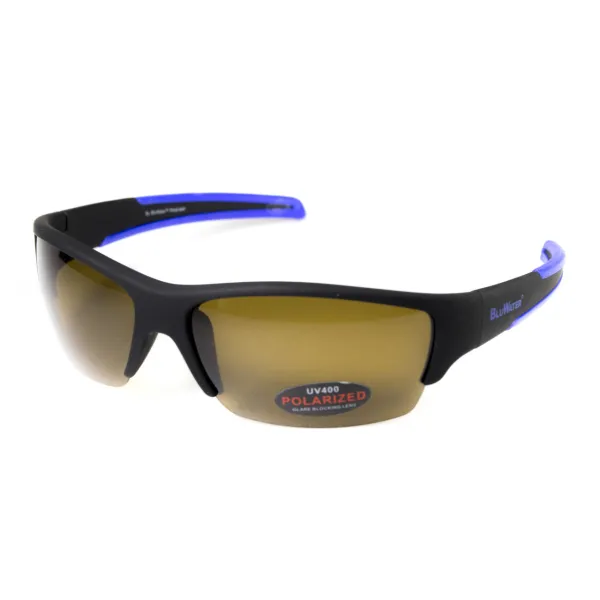 Окуляри поляризаційні BluWater Daytona-2 Polarized (brown), гідрофобні коричневі лінзи (Repelon™)