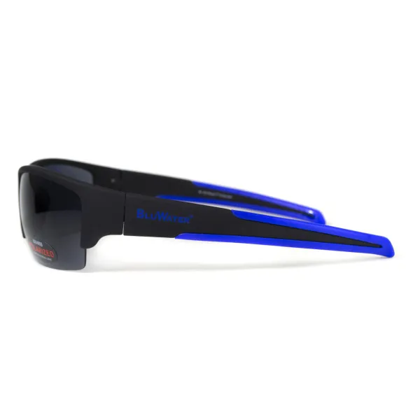 Окуляри поляризаційні BluWater Daytona-2 Polarized (gray), сірі гідрофобні лінзи (Repelon™)