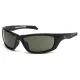 Защитные очки Venture Gear Tactical Howitzer Black (forest gray) Anti-Fog, чёрно-зелёные в чёрной оправе