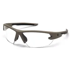 Защитные очки Venture Gear Tactical Semtex 2.0 Tan (clear) Anti-Fog, прозрачные в песочной оправе